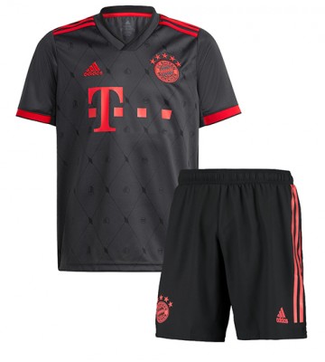 Bayern Munich Tredjedraktsett Barn 2022-23 Kortermet (+ Korte bukser)
